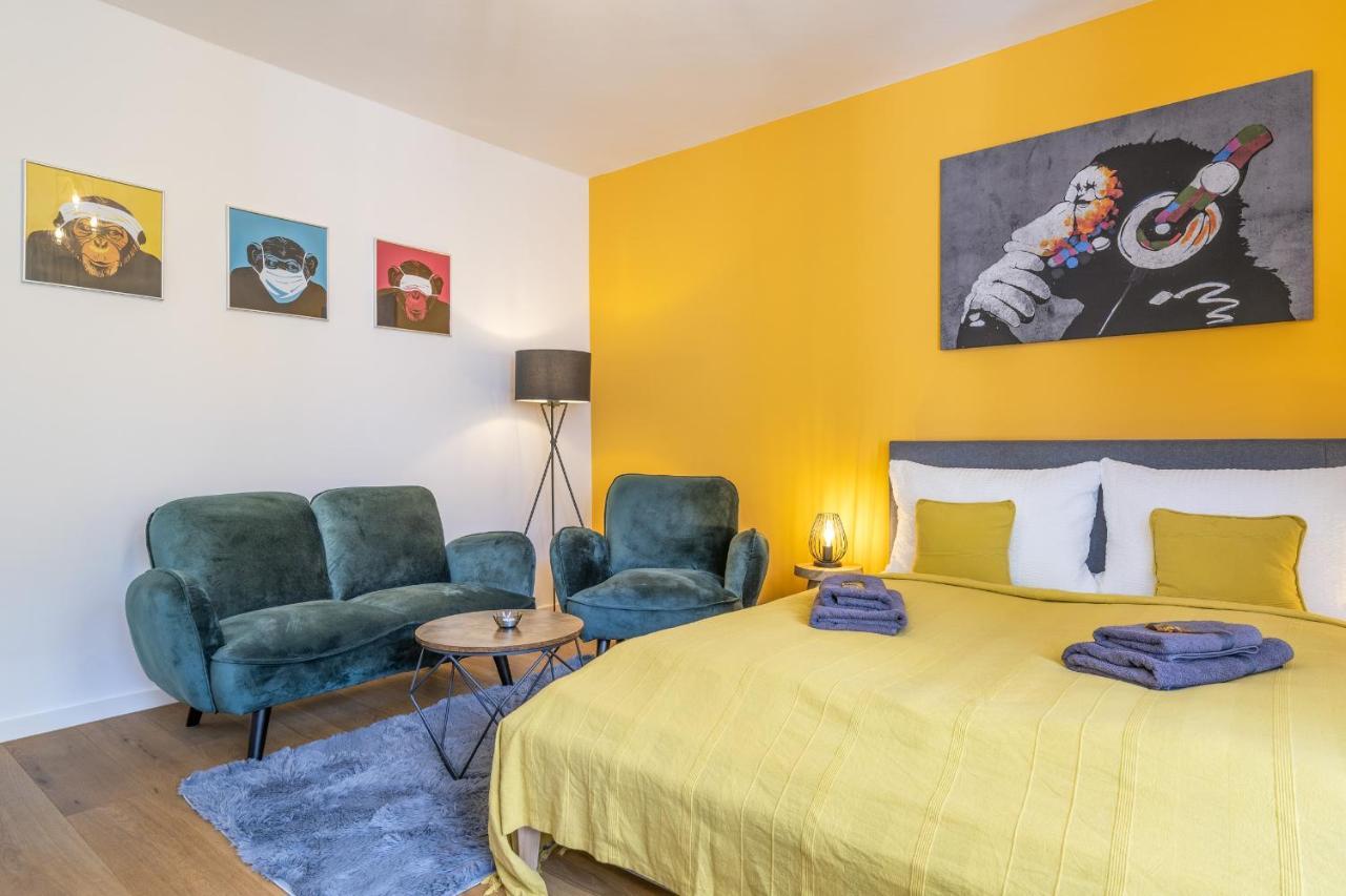 Free Living - Jungle Design Apartments, Zentrum, Parkplatz, Kueche, Wlan Wolfsburg Eksteriør bilde